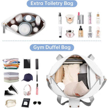 将图片加载到图库查看器,Sports Travel Duffel Bag with USB Charging Port