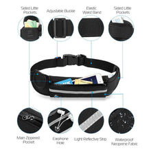 Load image into Gallery viewer, Sports Waist Bag Running Belt Pack