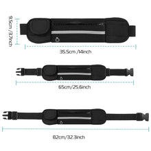 Load image into Gallery viewer, Sports Waist Bag Running Belt Pack