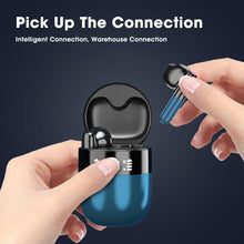 Load image into Gallery viewer, Sports WearableWireless Headphones Fast Conecting Music Sweatproof Wireless Earbuds Smart LED Display Bluetooth Earphones HD Call Headphone With Microphone Touch Control Waterproof Headset With Charging Case 300mAH