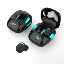 Load image into Gallery viewer, Sports Wireless Wearable Music Headphones Sweatproof LED Display Wireless Charging Case Bluetooth 5.1 Headset Game Real Earphone Radio In-ear Driver Headphones Earbuds For Outdoor Workout