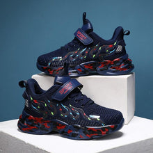 将图片加载到图库查看器,Spring Children Breathable Mesh Sneakers Comforthable Outdoor Sports Shoes Boys Kids Breathable Lightweight Running Shoes For Kids Fashion Athletic Casual Shoes