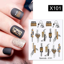 将图片加载到图库查看器,Spring Simple Green Theme Water Decal Sticker Flower Leaf Tree Summer Slider For Manicuring Nail Art Watermarks Art Decoration Manicure Tools Nail Watermark Decals iridescent Decoration Nail Self-Adhesive Decals Nail Stickers Water Transfer Fresh Nail