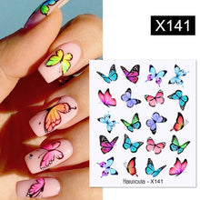 将图片加载到图库查看器,Spring Simple Green Theme Water Decal Sticker Flower Leaf Tree Summer Slider For Manicuring Nail Art Watermarks Art Decoration Manicure Tools Nail Watermark Decals iridescent Decoration Nail Self-Adhesive Decals Nail Stickers Water Transfer Fresh Nail