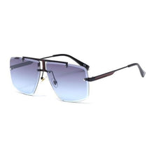 将图片加载到图库查看器,Square Sunglasses for Men Classic Oversized Sun Glasses Men And Women New Fashionable Street Snap Style New Frameless Sunglasses New Popular Square Shape Sunglasses For Men & Women