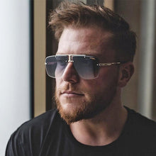 将图片加载到图库查看器,Square Sunglasses for Men Classic Oversized Sun Glasses Men And Women New Fashionable Street Snap Style New Frameless Sunglasses New Popular Square Shape Sunglasses For Men & Women