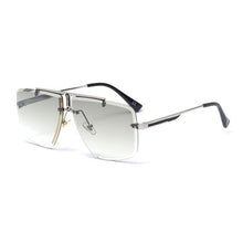 将图片加载到图库查看器,Square Sunglasses for Men Classic Oversized Sun Glasses Men And Women New Fashionable Street Snap Style New Frameless Sunglasses New Popular Square Shape Sunglasses For Men & Women