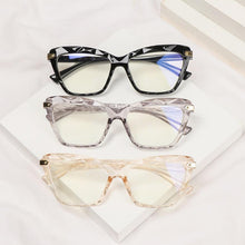 Load image into Gallery viewer, Square Women Reading Glasses Frame Crystal Multi-section Optical Computer Glasses Square Design Reading Glasses For Women Light Blocking Computer Reader Glasses For Men And Women