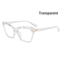 Load image into Gallery viewer, Square Women Reading Glasses Frame Crystal Multi-section Optical Computer Glasses Square Design Reading Glasses For Women Light Blocking Computer Reader Glasses For Men And Women