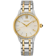 将图片加载到图库查看器,Seiko Women's Stainless steel Cream Dial