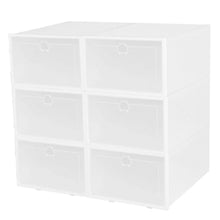 Load image into Gallery viewer, Stackable Shoe Storage Bin Transparent Dustproof