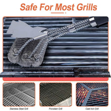 将图片加载到图库查看器,Stainless Steel BBQ Grill Cleaning Brush