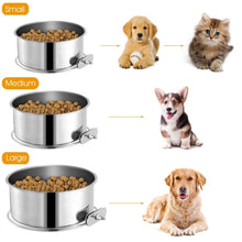 Load image into Gallery viewer, Stainless Steel Dog Pet Bowl