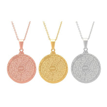 Load image into Gallery viewer, Stainless Steel Lord's and Serenity Prayer Pendant for Women