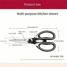 Load image into Gallery viewer, Stainless Steel Multifunctional Kitchen Scissors
