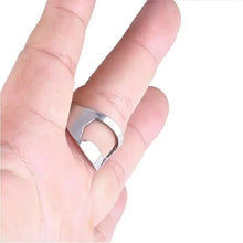 Load image into Gallery viewer, Stainless Steel Ring-shape Can Bottle Opener Bottle Cap Opening Remover Kitchen Gadgets Bar Useful Tools