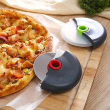 Load image into Gallery viewer, Stainless Steel Round Wheel Cutter with Lid