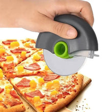 Load image into Gallery viewer, Stainless Steel Round Wheel Cutter with Lid