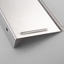 Load image into Gallery viewer, Stainless Steel Toilet Paper Holder Bathroom Wall Mount WC Paper Phone Holder Shelf Towel Roll shelf Accessories Toilet Paper Holder With Phone Shelf Aluminum Bathroom Accessories Tissue Roll Dispenser Storage Rack, Wall Mounted Modern Paper Towel Adapter