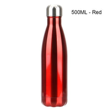 将图片加载到图库查看器,Stainless Steel Water Bottle BPA Free Thermos Water Beer Thermos 500ml for Sport Bottles Double-Wall Insulated Vacuum Flask Double-Walled Insulated Vacuum Flask Stainless Steel Drinking Bottle