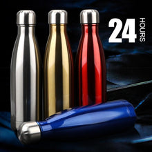 将图片加载到图库查看器,Stainless Steel Water Bottle BPA Free Thermos Water Beer Thermos 500ml for Sport Bottles Double-Wall Insulated Vacuum Flask Double-Walled Insulated Vacuum Flask Stainless Steel Drinking Bottle