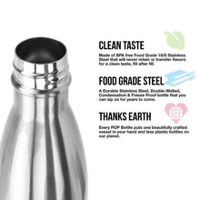 将图片加载到图库查看器,Stainless Steel Water Bottle BPA Free Thermos Water Beer Thermos 500ml for Sport Bottles Double-Wall Insulated Vacuum Flask Double-Walled Insulated Vacuum Flask Stainless Steel Drinking Bottle
