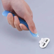 Load image into Gallery viewer, Stainless Steel Women's Hair Razor with 8 Replacement Blades