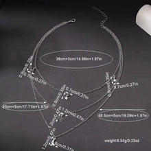 Load image into Gallery viewer, Star Moon Multi-layer Pendant Necklace