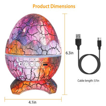 将图片加载到图库查看器,Star Project Lamp Galaxy Light Dinosaur Egg with Wireless Speaker and Remote Control