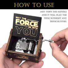 Load image into Gallery viewer, Star Wars Engraved Wooden Music Box
