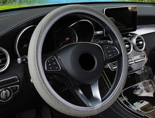 Load image into Gallery viewer, Steering Wheel Cover Braid On The Steering Wheel Cover Auto Car Steering Wheel Cover Wear-resistant Anti-slip Car Accessories Microfiber Breathable Wheel Cover Car Accessories Warm Steering Wheel Cover Winter Cool Summer Cover Interior