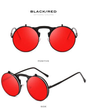 Load image into Gallery viewer, Stlylish And Attractive Long Keeper Sunglasses New Flip Sun Glasses For Men & Women Double Lens Clear Alloy Frame Eyewear Eyeglasses Colourfull Design