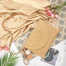 将图片加载到图库查看器,Straw Handmade Shoulder Bag