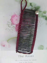 将图片加载到图库查看器,Stretch Banana Clip Double Side Lazy Women Hair Comb Easy Thick Curly Hair Styling Tool Ponytail Mohawk Bun Maker Accessories For Curly Hair Women