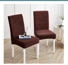 Load image into Gallery viewer, Stretch Bar Stool Slipcover Kitchen Chair Protector with Floral Pattern Spandex Chair Seat Cover for Home Classic Stretch Chair Covers Dining Room Elastic Slipcover For Chairs Kitchen Spandex Case Living Room Office Home Decoration