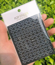 将图片加载到图库查看器,Stripe Line Nail Sticker Decal Thin Lining Line Art Self-Adhesive Peel Off Silver /Gold /White /Black Gold Stickers Accessories Strip Line Nail Decal Self-Adhesive 3D Wave Decal Decoration Metallic Curve Design Decoration for Women Girls