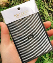 将图片加载到图库查看器,Stripe Line Nail Sticker Decal Thin Lining Line Art Self-Adhesive Peel Off Silver /Gold /White /Black Gold Stickers Accessories Strip Line Nail Decal Self-Adhesive 3D Wave Decal Decoration Metallic Curve Design Decoration for Women Girls