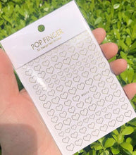将图片加载到图库查看器,Stripe Line Nail Sticker Decal Thin Lining Line Art Self-Adhesive Peel Off Silver /Gold /White /Black Gold Stickers Accessories Strip Line Nail Decal Self-Adhesive 3D Wave Decal Decoration Metallic Curve Design Decoration for Women Girls