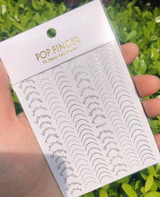 将图片加载到图库查看器,Stripe Line Nail Sticker Decal Thin Lining Line Art Self-Adhesive Peel Off Silver /Gold /White /Black Gold Stickers Accessories Strip Line Nail Decal Self-Adhesive 3D Wave Decal Decoration Metallic Curve Design Decoration for Women Girls