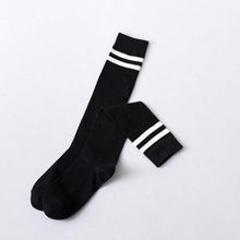 将图片加载到图库查看器,Striped Long Warm Thigh High Stockings Women's Casual Tube Thigh High Socks for School Over Knee High Socks for girls