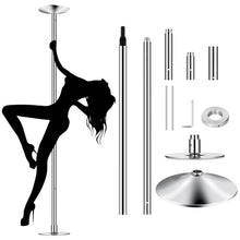 Load image into Gallery viewer, Stripper Dance Pole 45mm Spinning Static Dancing Pole