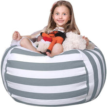 Load image into Gallery viewer, Stuffed Animal Storage Bean Bag Chair Cover