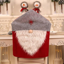 将图片加载到图库查看器,Stylish Chair Covers Christmas Santa Claus Chair Back Cover Christmas Dining Dinner Table Decoration New Year Party Supplies Dining Table Decoration for Home New Year Party