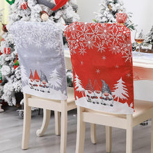 将图片加载到图库查看器,Stylish Chair Covers Christmas Santa Claus Chair Back Cover Christmas Dining Dinner Table Decoration New Year Party Supplies Dining Table Decoration for Home New Year Party