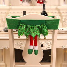 将图片加载到图库查看器,Stylish Chair Covers Christmas Santa Claus Chair Back Cover Christmas Dining Dinner Table Decoration New Year Party Supplies Dining Table Decoration for Home New Year Party