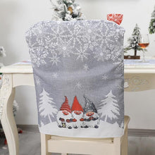 将图片加载到图库查看器,Stylish Chair Covers Christmas Santa Claus Chair Back Cover Christmas Dining Dinner Table Decoration New Year Party Supplies Dining Table Decoration for Home New Year Party