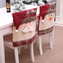 将图片加载到图库查看器,Stylish Chair Covers Christmas Santa Claus Chair Back Cover Christmas Dining Dinner Table Decoration New Year Party Supplies Dining Table Decoration for Home New Year Party