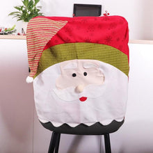 将图片加载到图库查看器,Stylish Chair Covers Christmas Santa Claus Chair Back Cover Christmas Dining Dinner Table Decoration New Year Party Supplies Dining Table Decoration for Home New Year Party