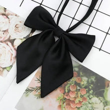 Load image into Gallery viewer, Stylish Colorful Women‘s Shirts Bowtie Ladies Girl School Wedding Party Bowtie For Women Adjustable Pre-tied Solid Color Handmade Bowties for Women