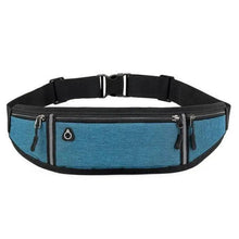 Load image into Gallery viewer, Stylish Design Unisex Waterproof Money Belt Bag Elegant Waist Pack Bag for Hiking Fitness Cycling Workout Gym Reflective Runners Belt Jogging Pocket Belt